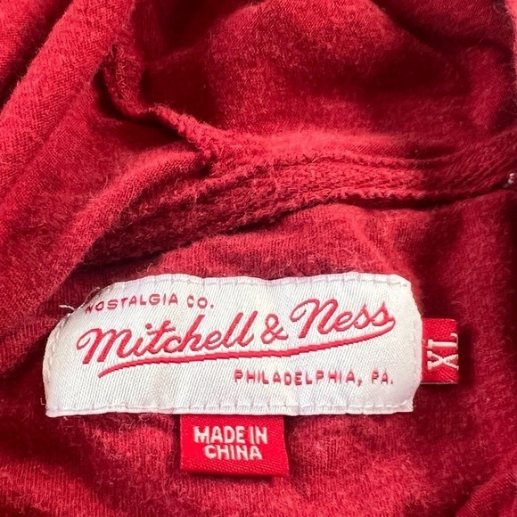 Retro New York Red Bulls MLS Soccer Futbol Long Sleeve Hoodie Shirt - Picture 5 of 5